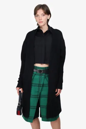 Acne Studios Black Mohair Cardigan Size XXS