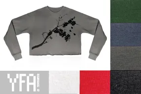 Bird and Blossoms Crop Top (Made to Order)