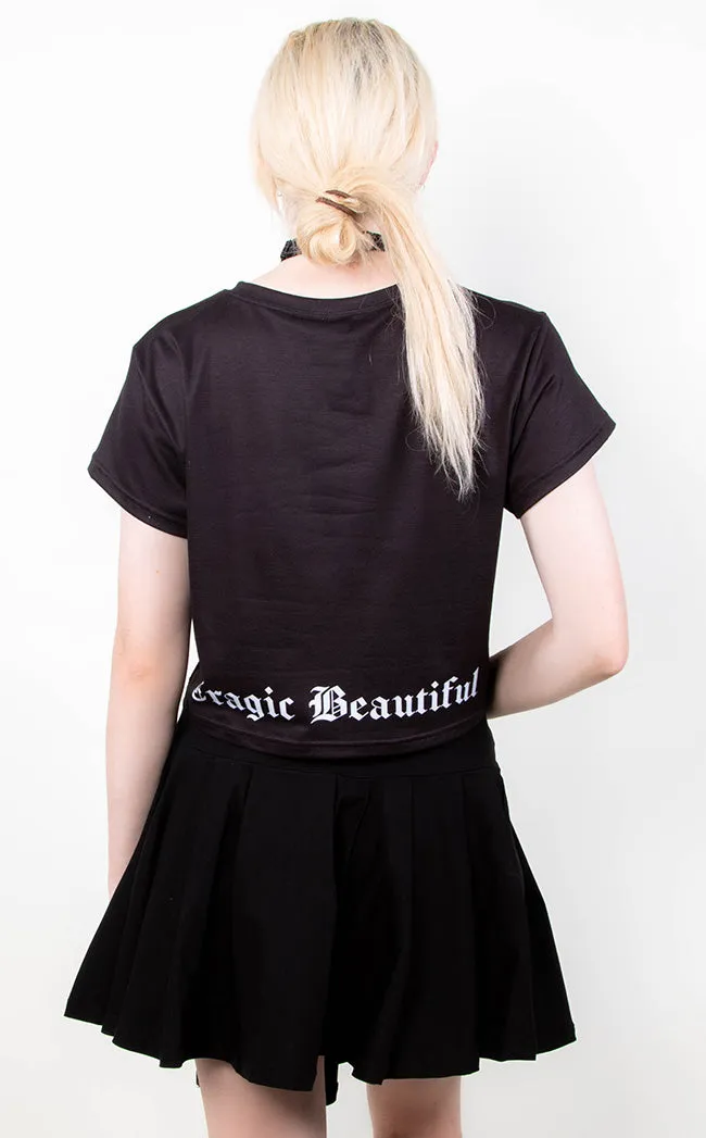 Black Phillip Crop Tee