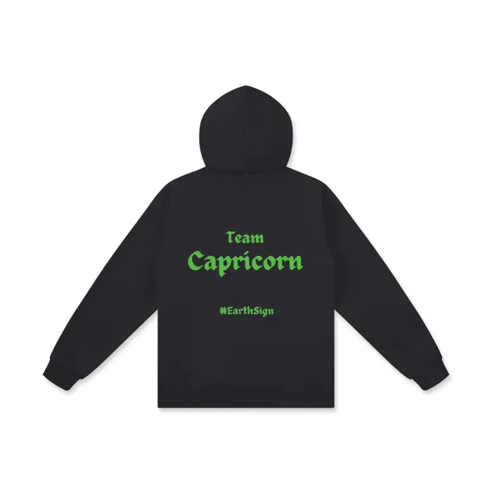 Capricorn Men's Cotton Zip Hoodie