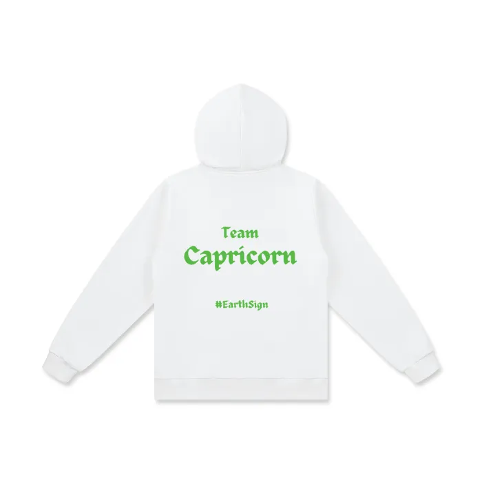 Capricorn Men's Cotton Zip Hoodie