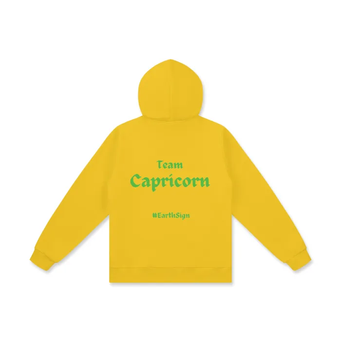 Capricorn Men's Cotton Zip Hoodie