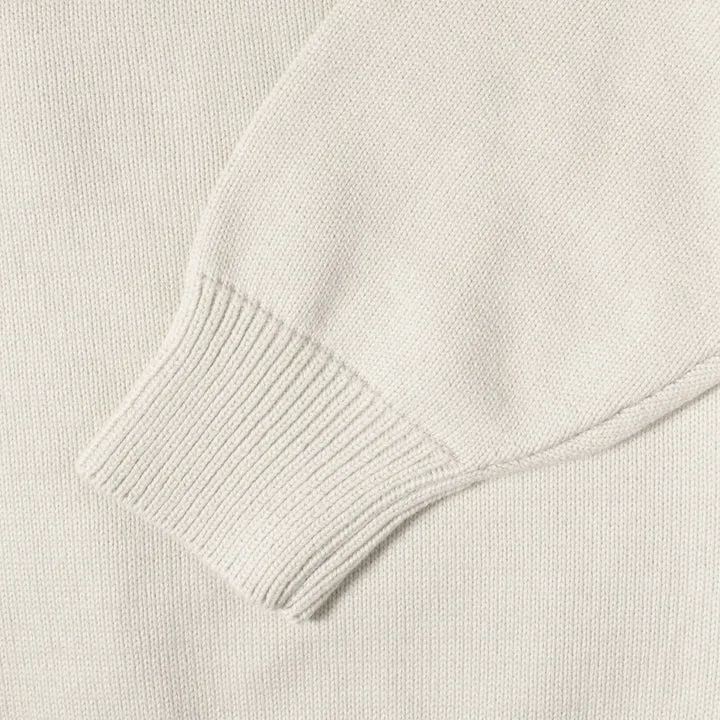 CARE LABEL SWEATER / STUSSY / NATURAL