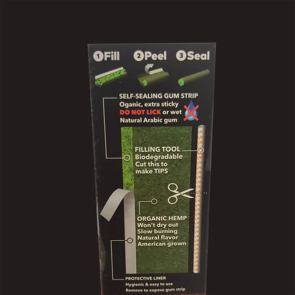 Crop Kingz Premium Organic Hemp Wraps - Jungle