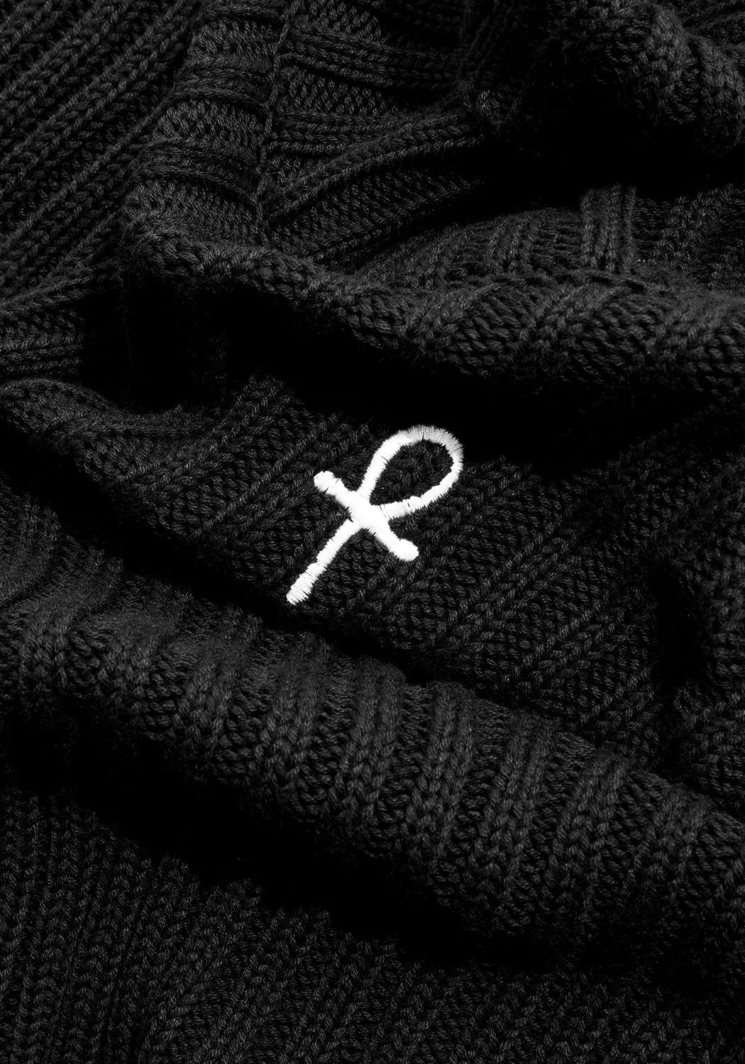Fate Funnel-Neck Crop Sweater