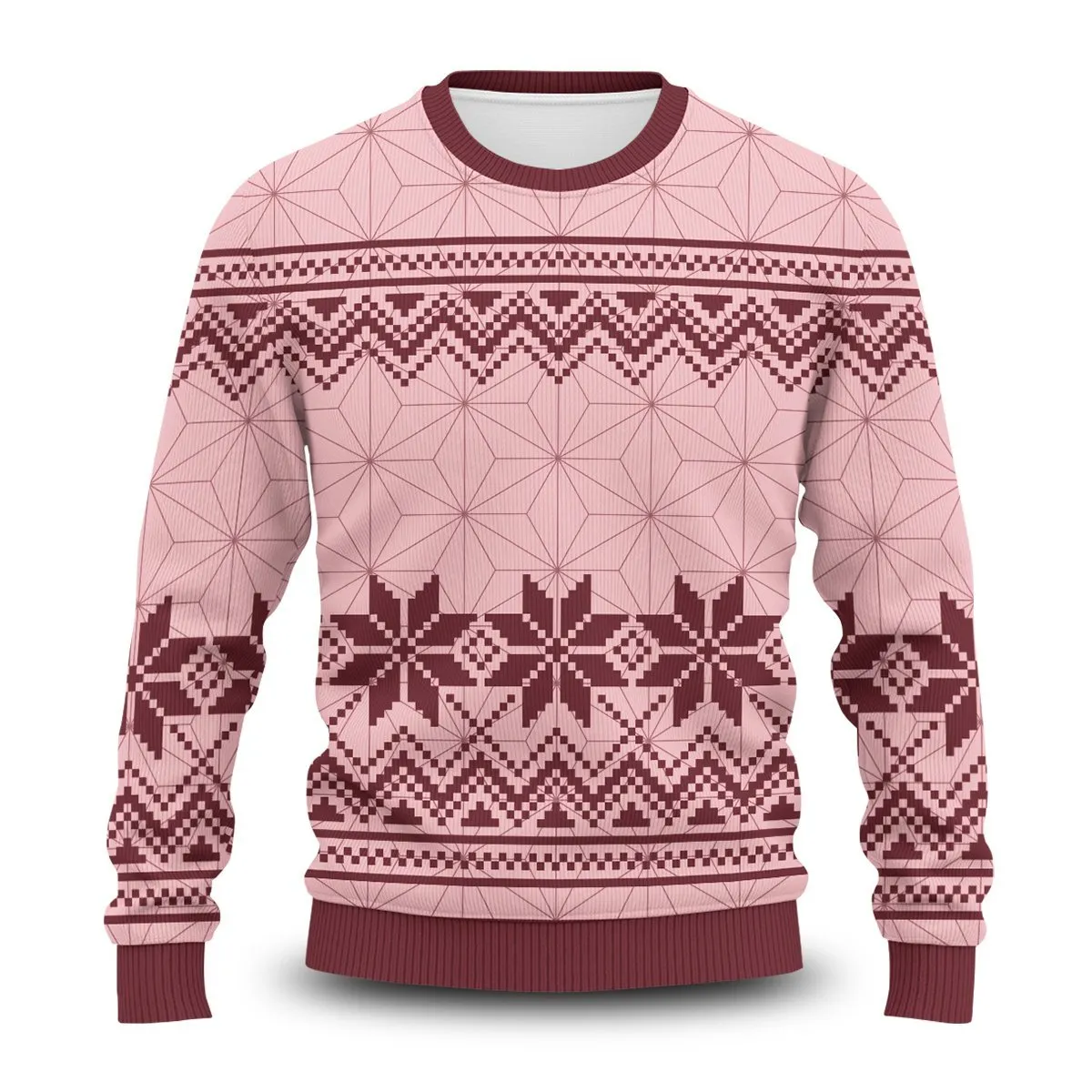 Giftngon - Nezuko Unisex Wool Sweater For Kids