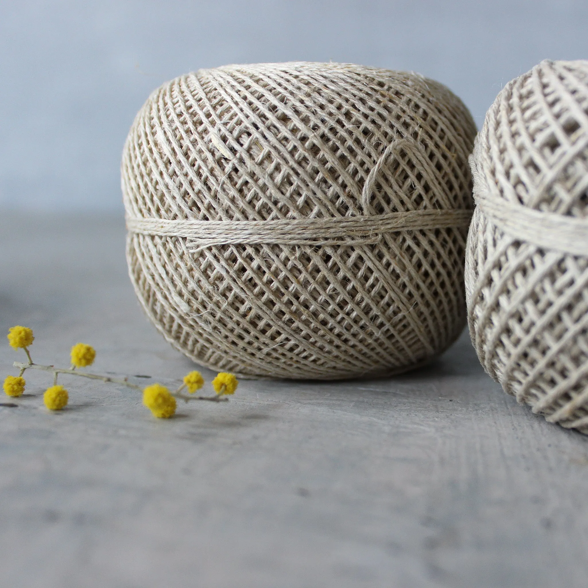Hemp Yarn Balls