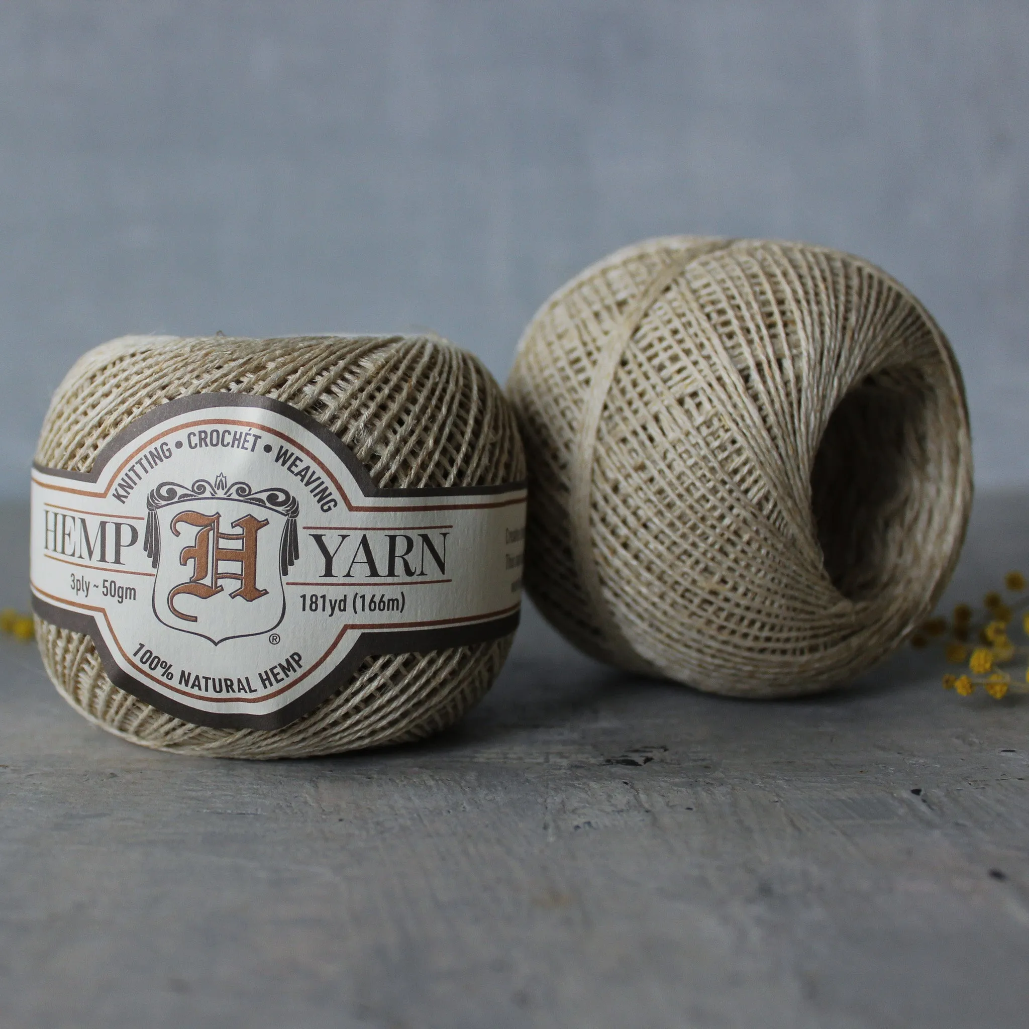 Hemp Yarn Balls