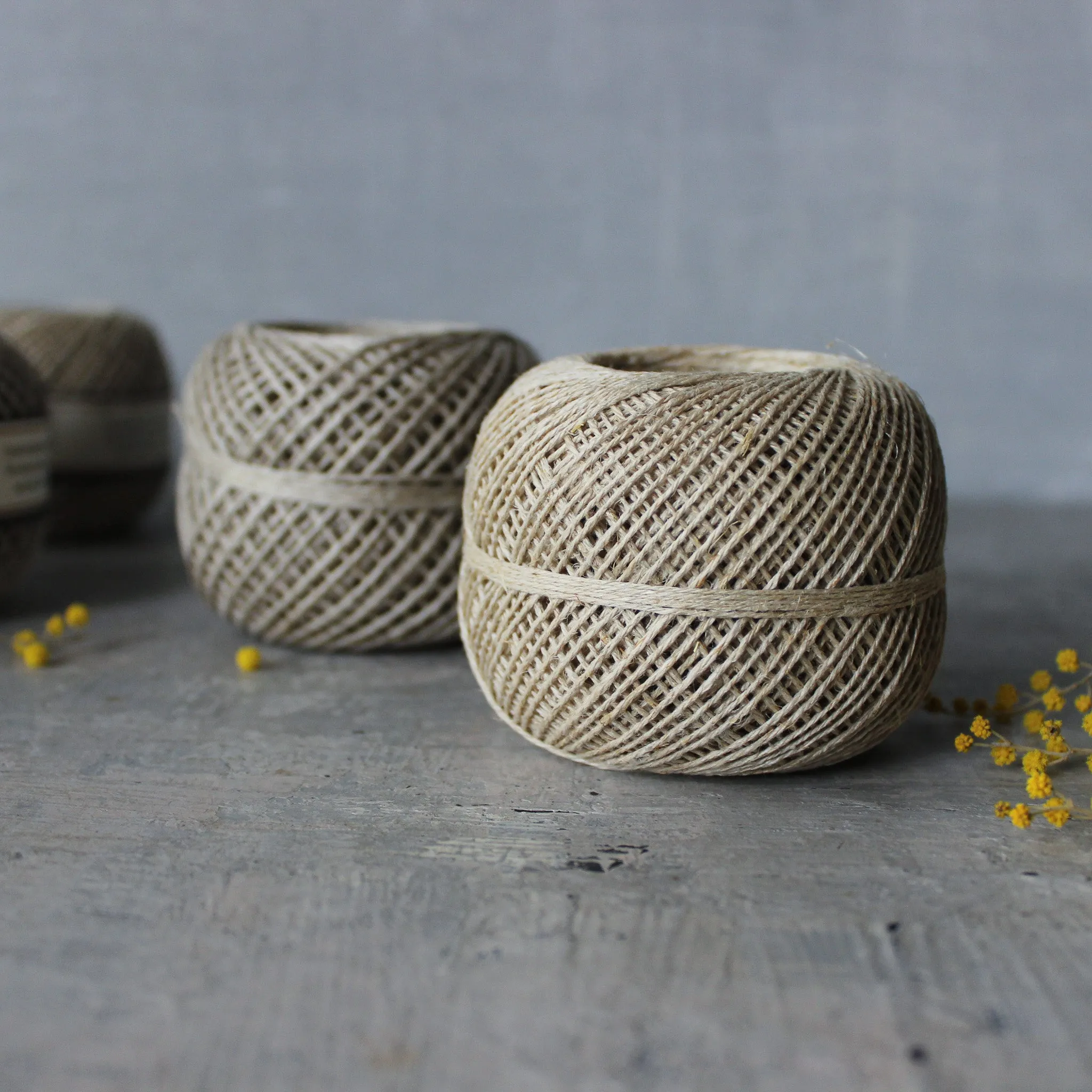 Hemp Yarn Balls