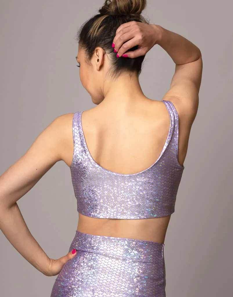 Lavender Mermaid V Crop