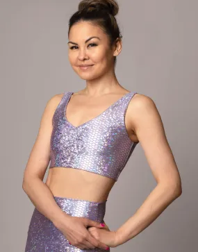 Lavender Mermaid V Crop