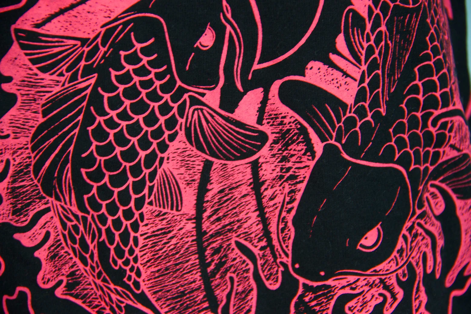 Made-to-Order Fighting Koi Fish T-Shirt