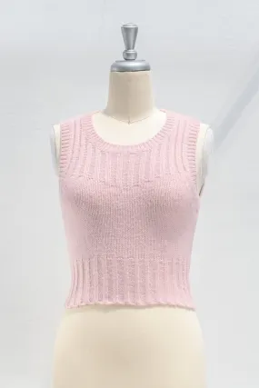 Marissa Cropped Knit Top