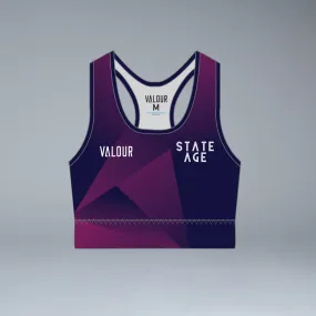 Netball QLD State Age Event Crop Top