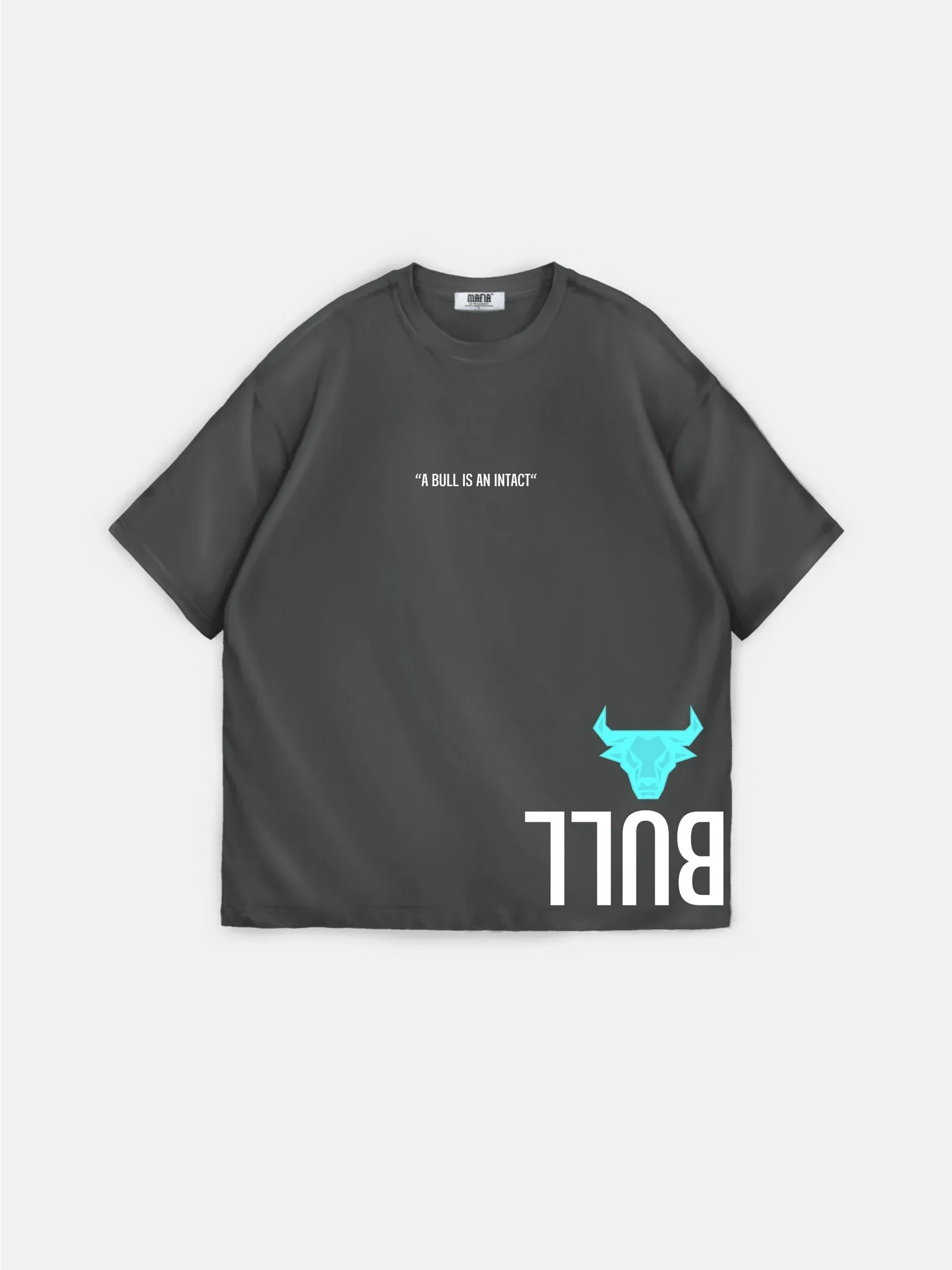 Oversize Bull T-shirt - Anthracite