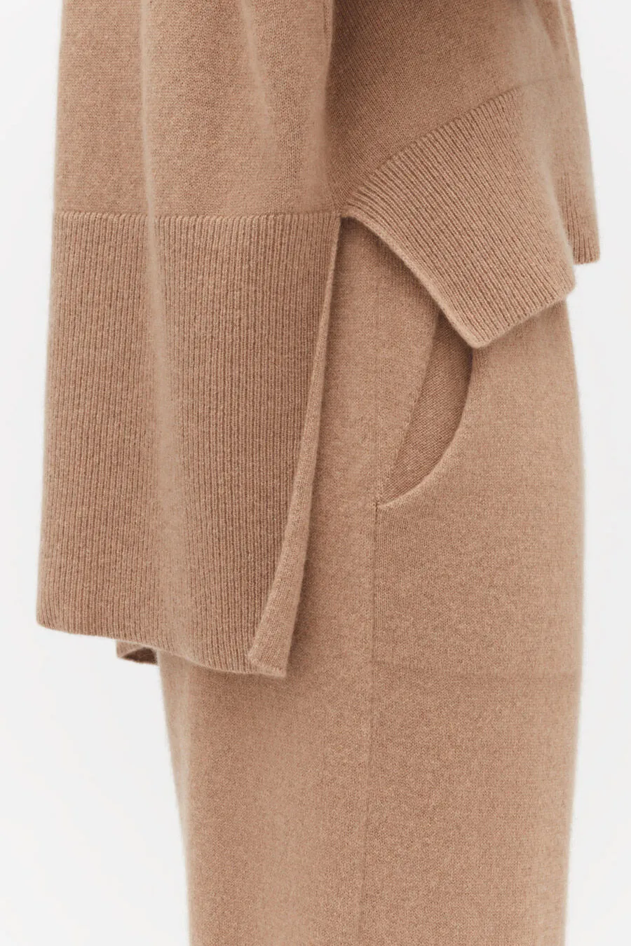 Single-Origin Cashmere Open Side Sweater