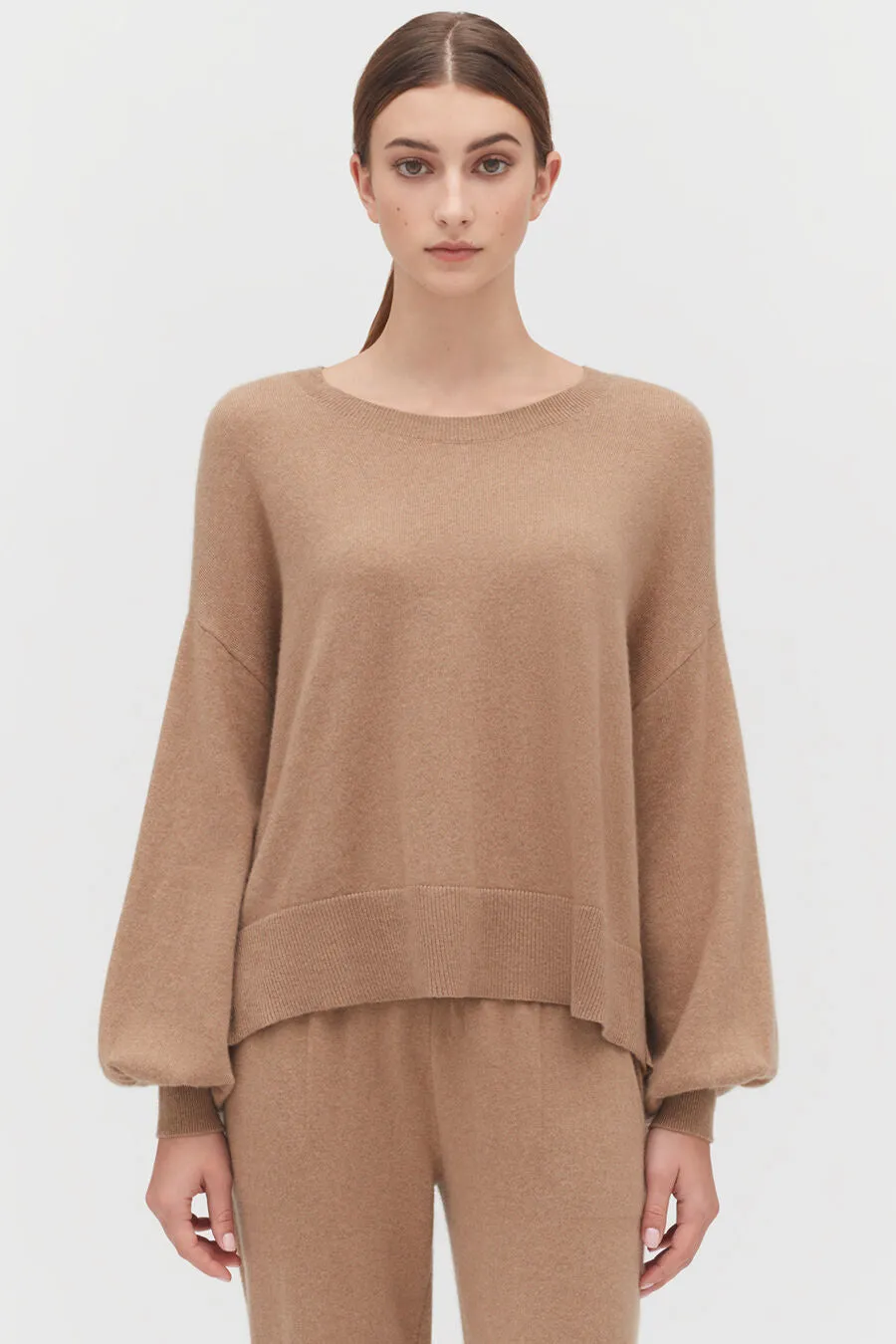 Single-Origin Cashmere Open Side Sweater