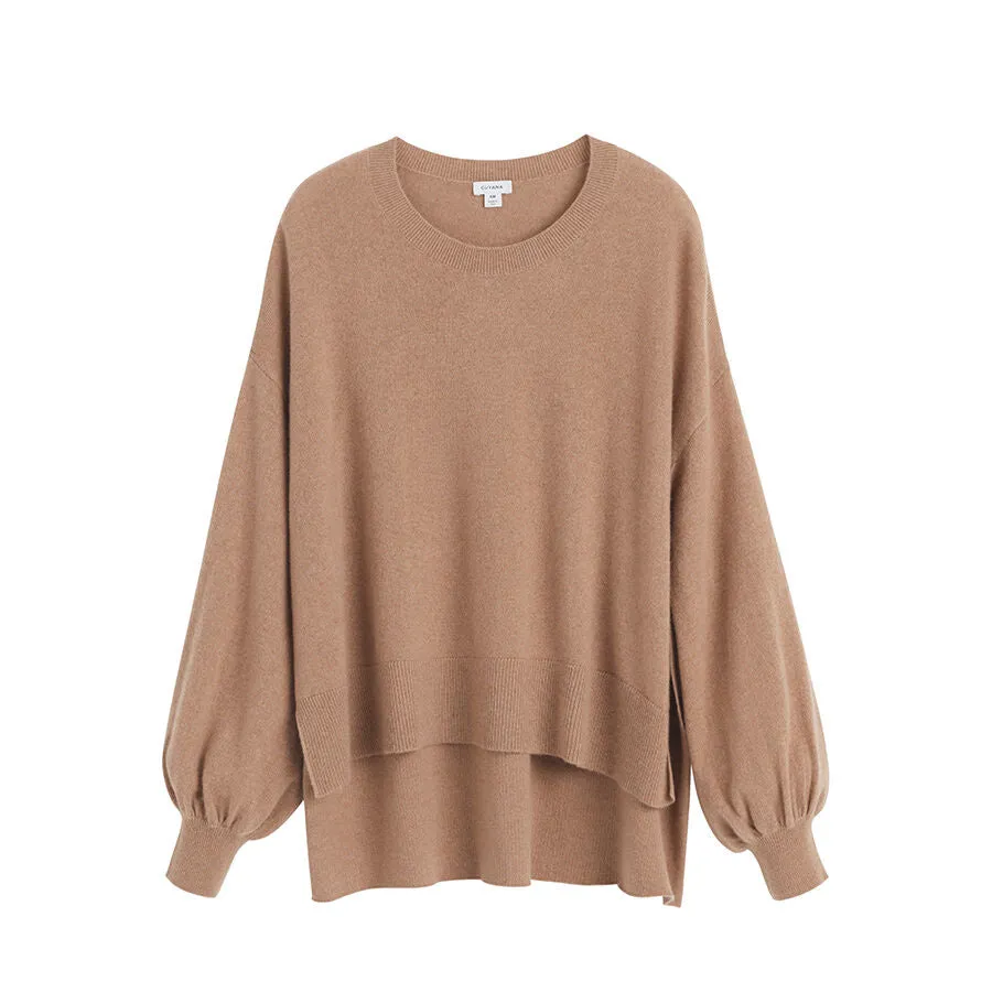 Single-Origin Cashmere Open Side Sweater