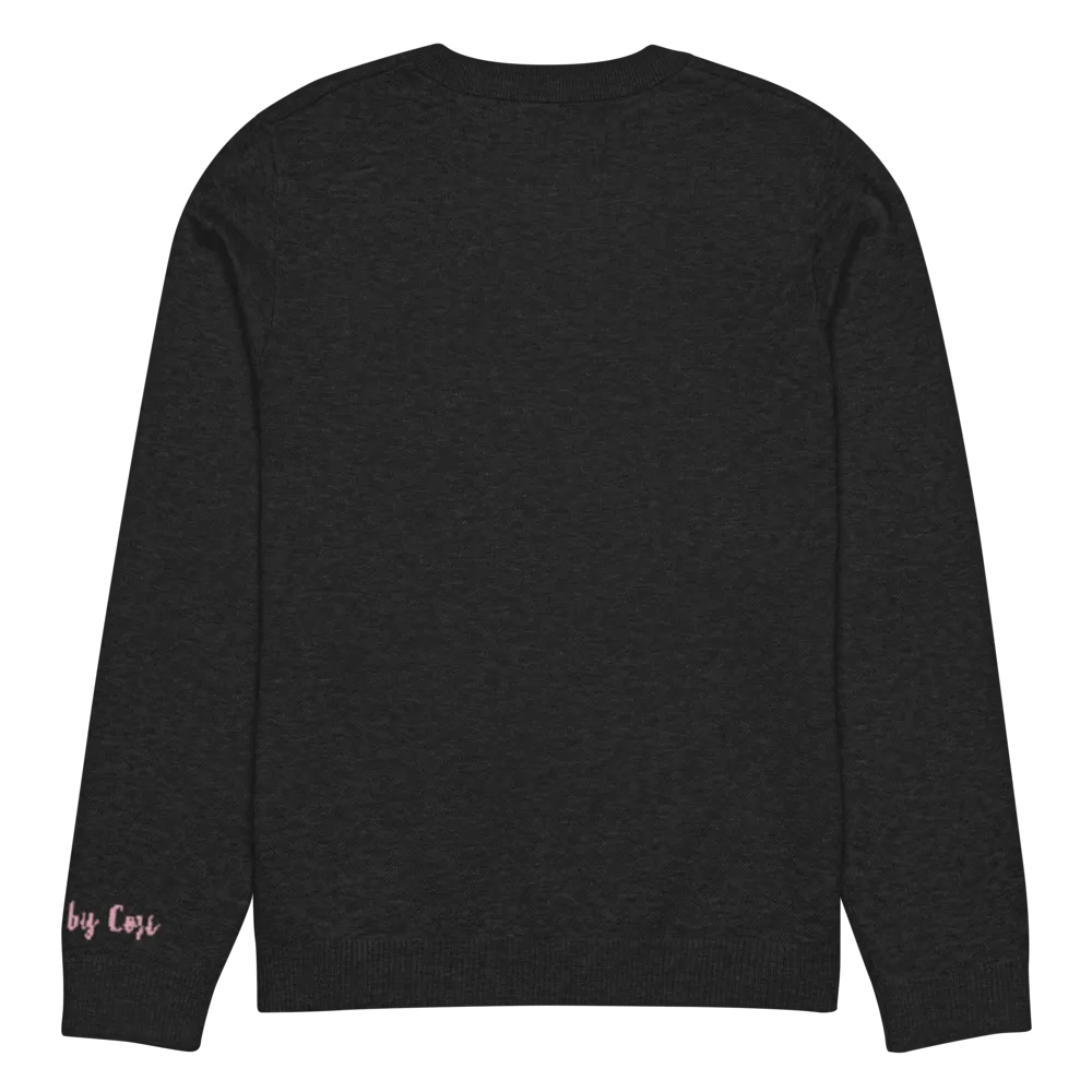 Single Taken Drinking Wine Personalized Knit Sweater