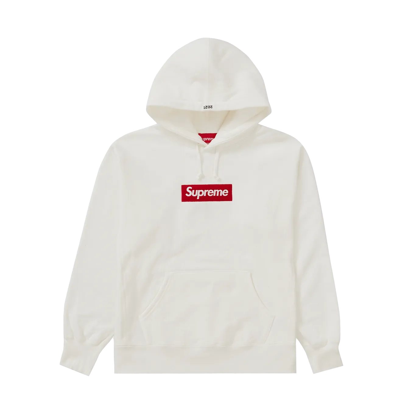 Supreme Box Logo Hooded Sweatshirt 'White'