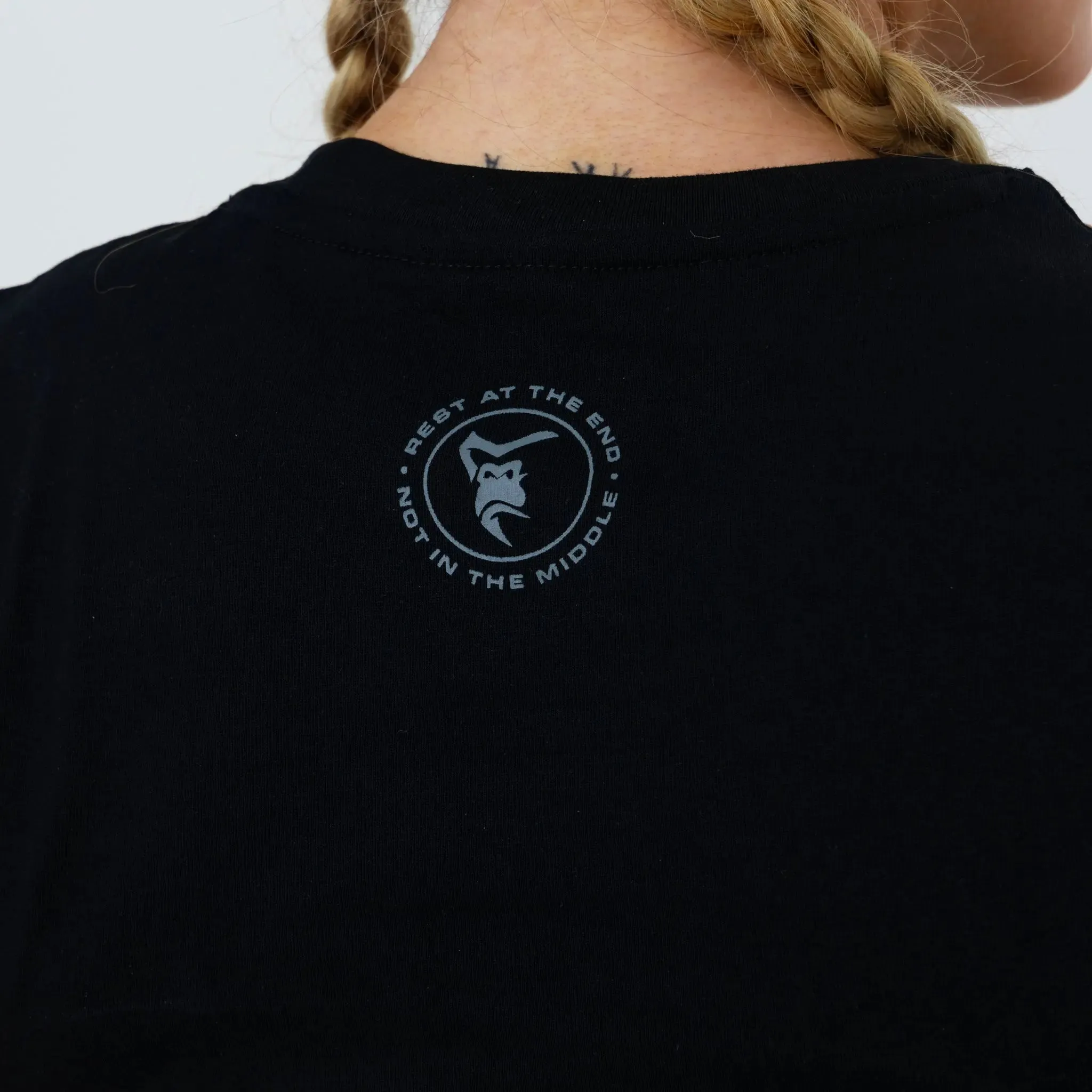 Unstoppable Crop T-Shirt Black