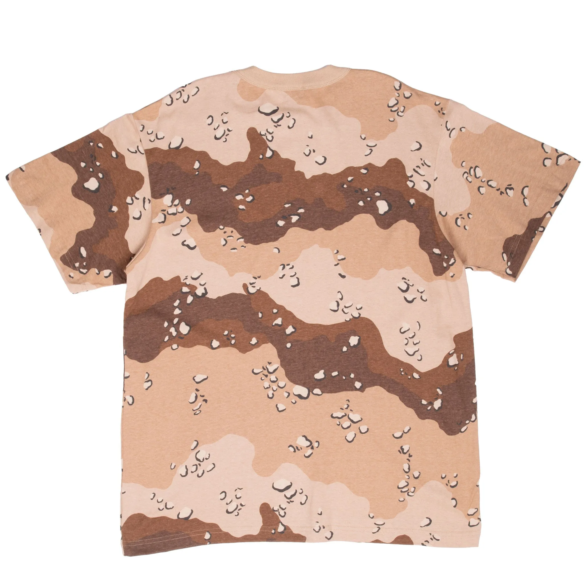 VINTAGE US ARMY CHOCOLATE CHIP CAMO TEE SHIRT 1990S LARGE MADE IN USA DEADSTOCK