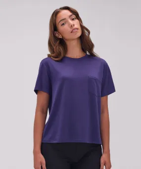 Women's Merino Boxy Pocket Tee
