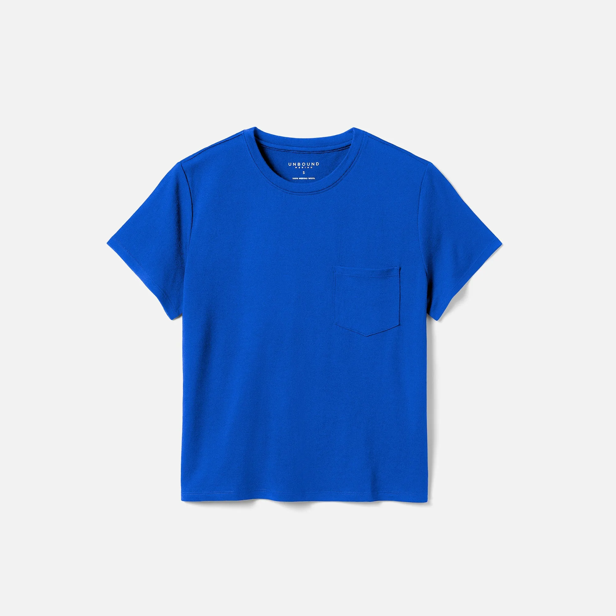 Women's Merino Boxy Pocket Tee
